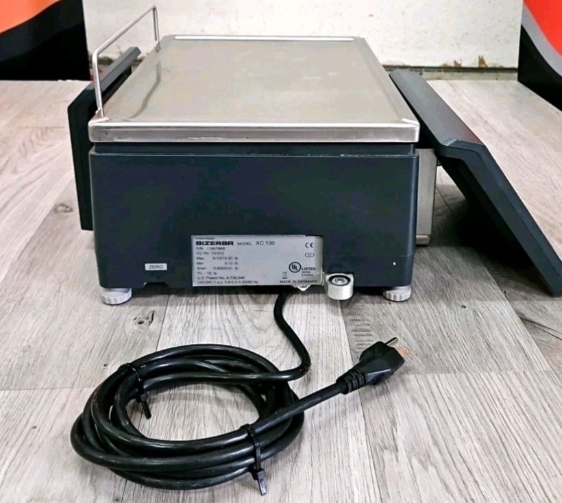 Printer Scale Bizerba XC 100 Digital Counter Scale with 3-in-1 Printer .