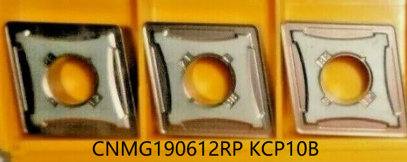 F GENUINE  INSERTS 5 PCS       CNMG190612RP KCP10B