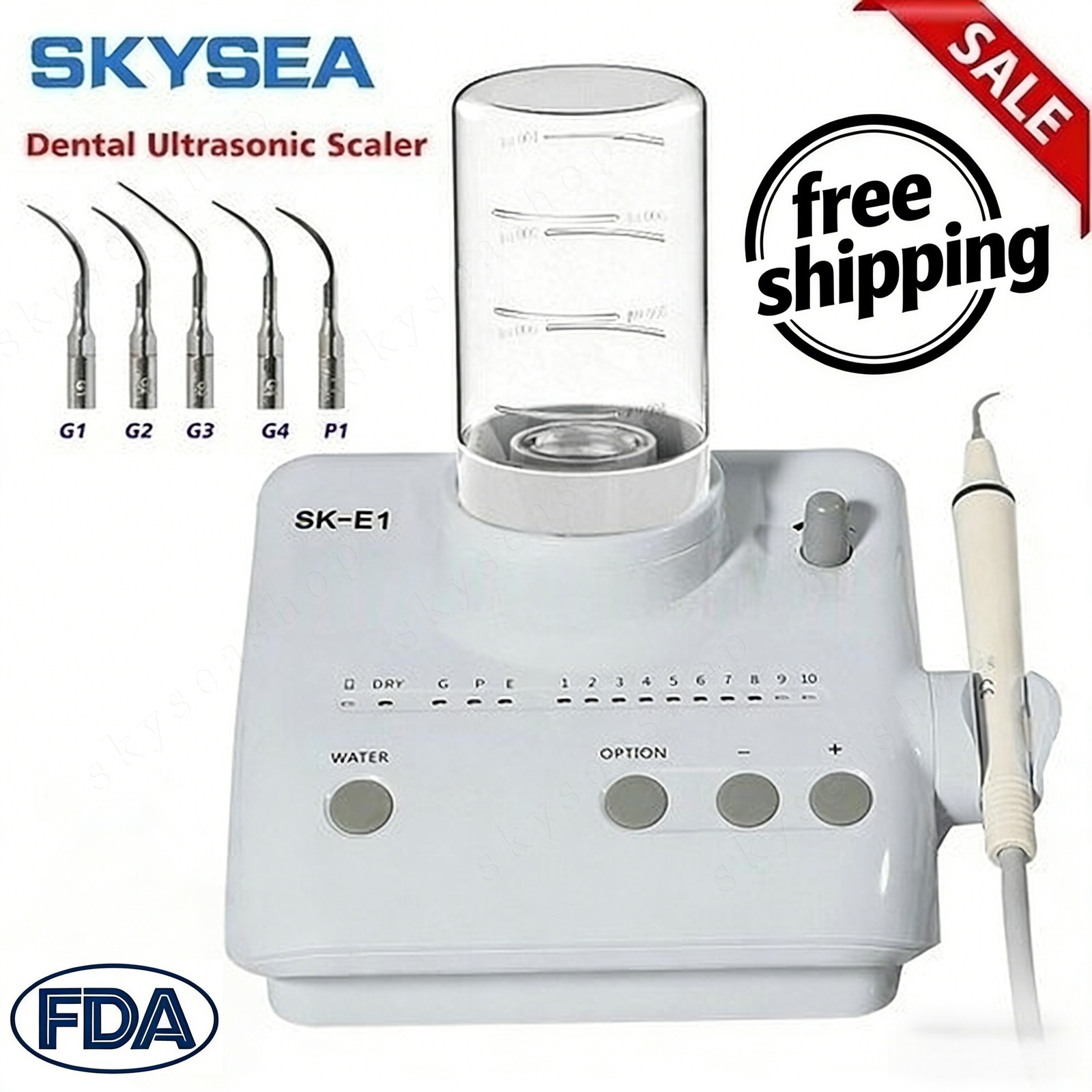For Cavitron Dental Ultrasonic Piezo Scaler 2*Bottles fit EMS Woodpecker SKYSEA