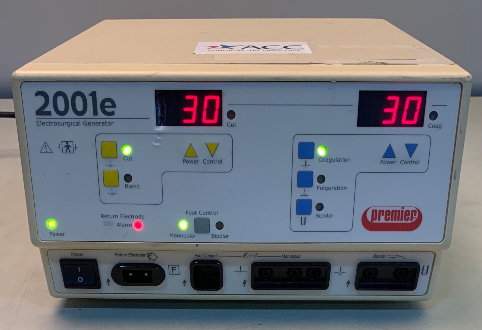 Premier 2001e Electrosurgical Generator