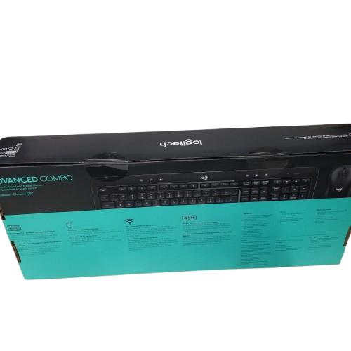 Logitech MK540 Combo Advanced Wireless Keyboard & Mouse Combo USB Receiver Black