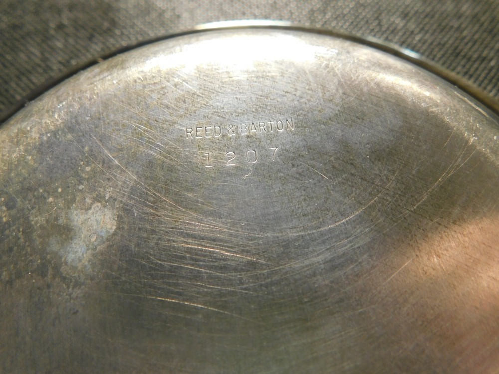 VINTAGE REED & BARTON CANDY DISH! e248DXX