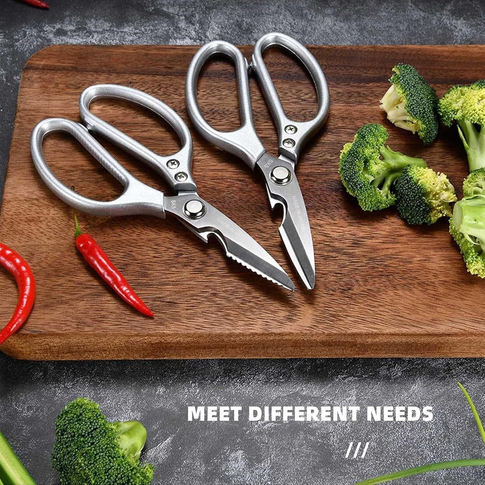 Kitchen Scissors Stainless Steel Multi Function Food Shear Sharp Heavy Duty Tool