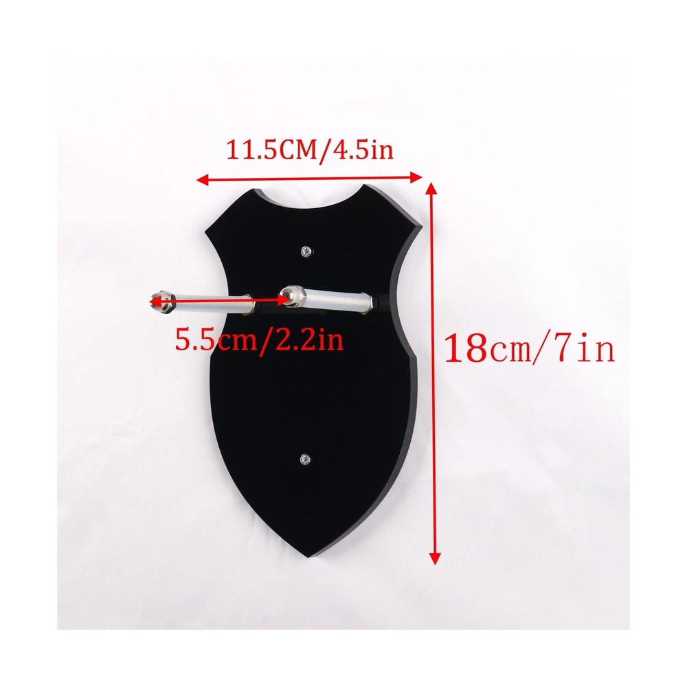 Wall mounted sword rack sword stant axe holder wall mounted display rack sing...