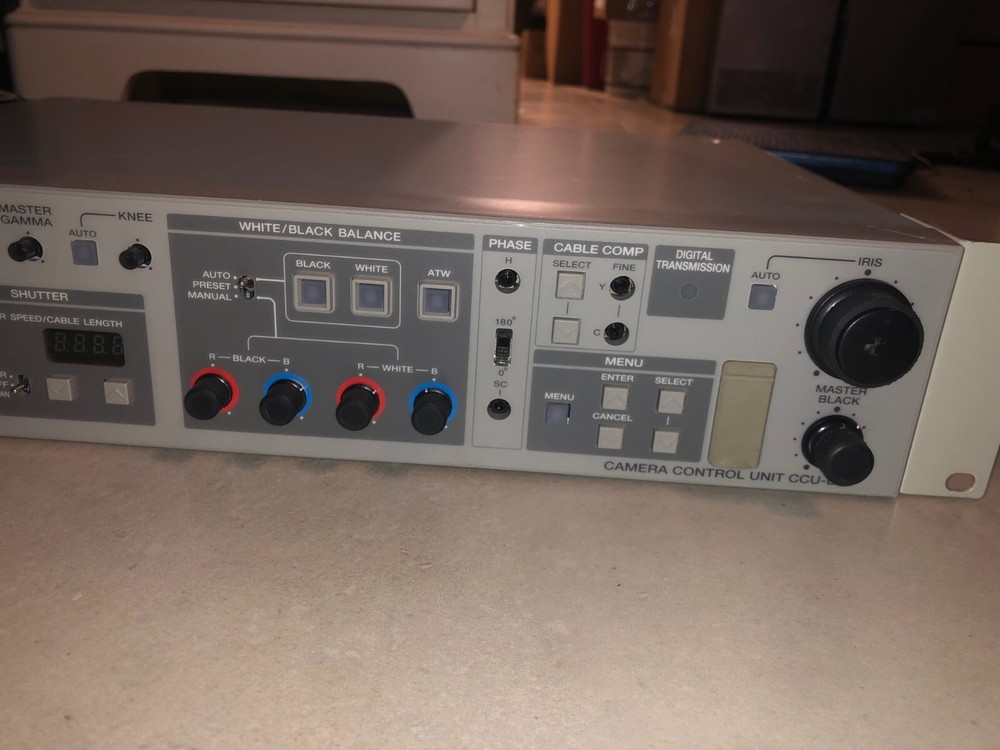 Sony CCU-D50 SDI Video Camera Control Unit