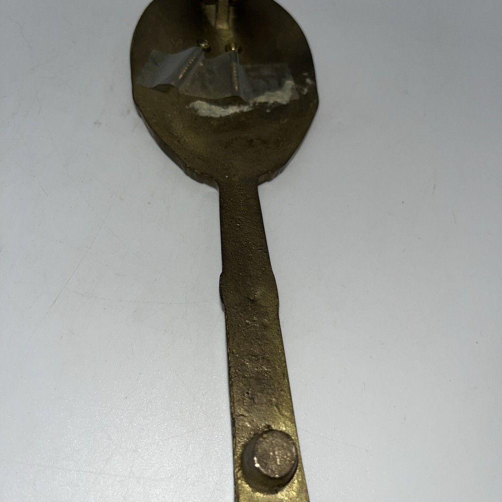 Solid Brass Door Knocker, Tennis/Bandmitton Racket 8 1/2”-P