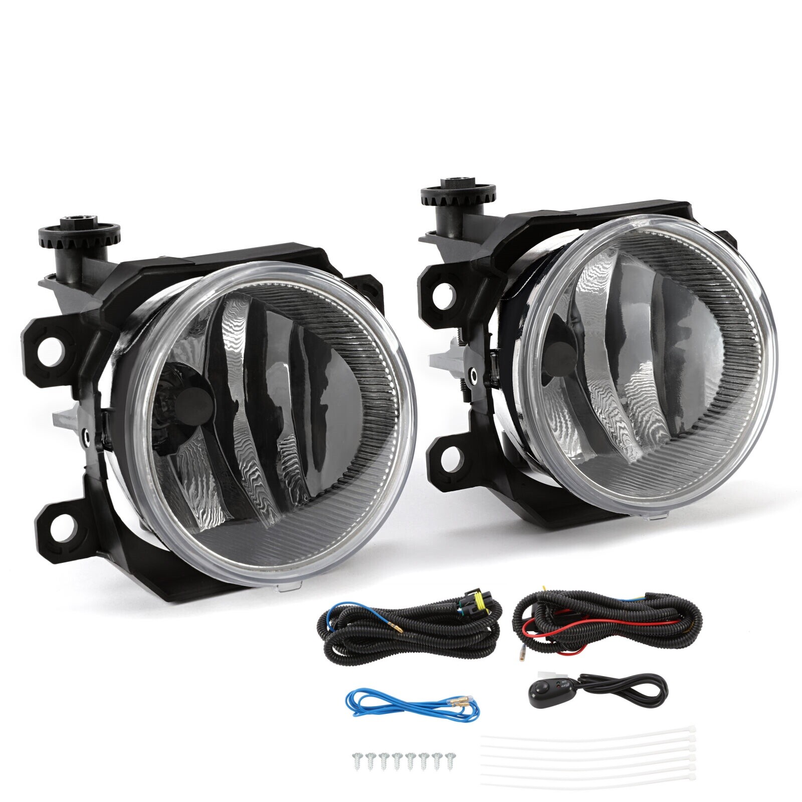 Pair Front Bumper Fog Light Lamps For 2017 2018-2023 Subaru Crosstrek/Impreza
