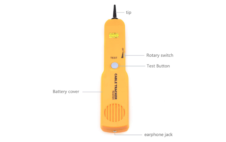 Network Cable Detector Tracker Tool Line Finder Cables Wires Test Inspect Signal