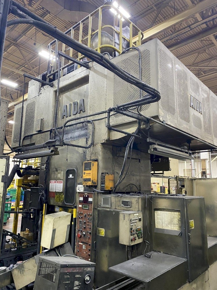 220 Ton AIDA Model CF1-220 Straight Side Cold Forging Single Point Press
