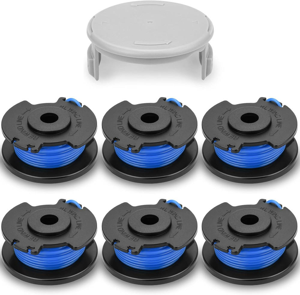 AC14RL3A Weed Wacker String Replacement for Ryobi One+, .065� String Trimmer Lin