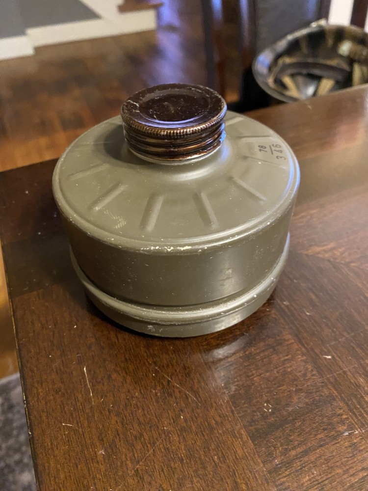 German Gas Mask Filter #3