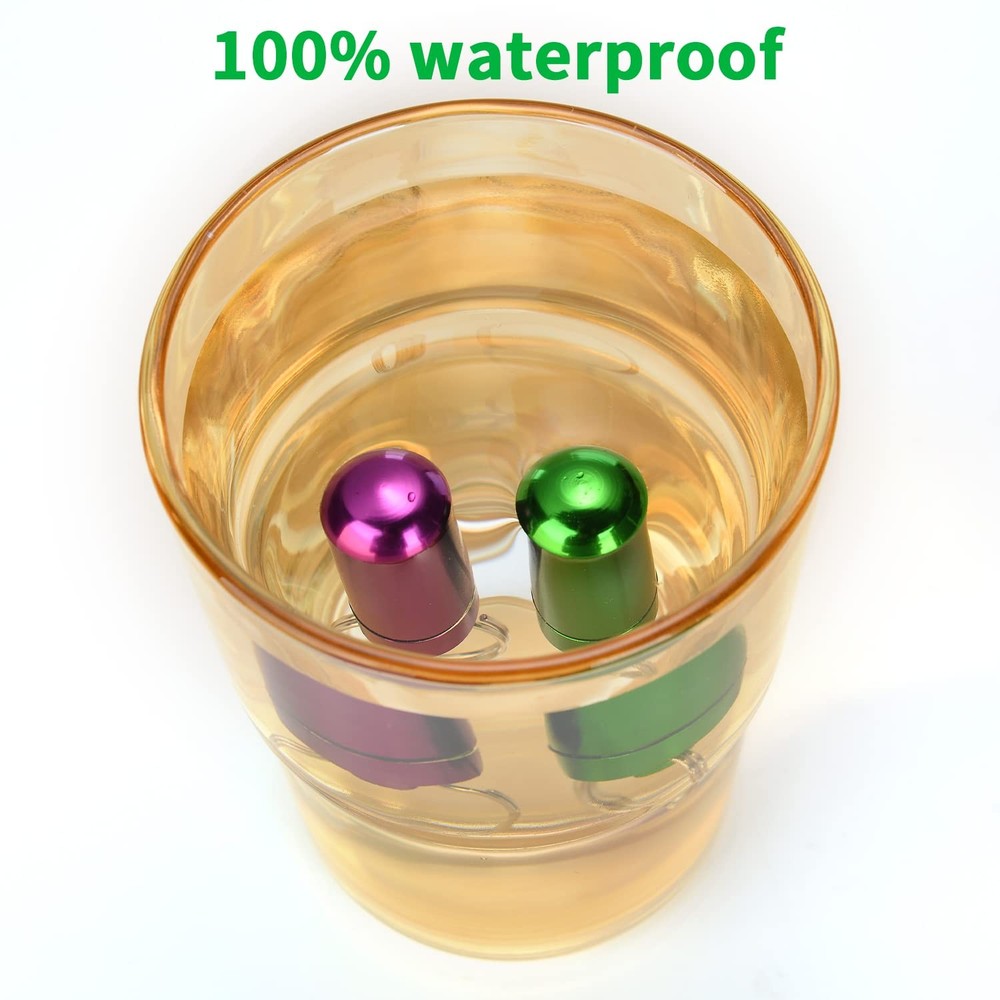 Small Portable Pill Case with Keychain(10 Pack), Urekt 10 Pack, Multicolor
