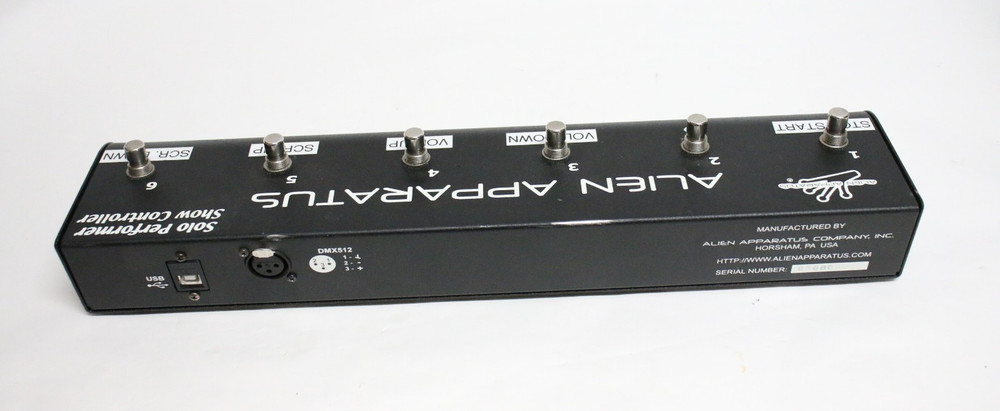 Alien Apparatus Solo Performer DMX Show Controller model DMX512