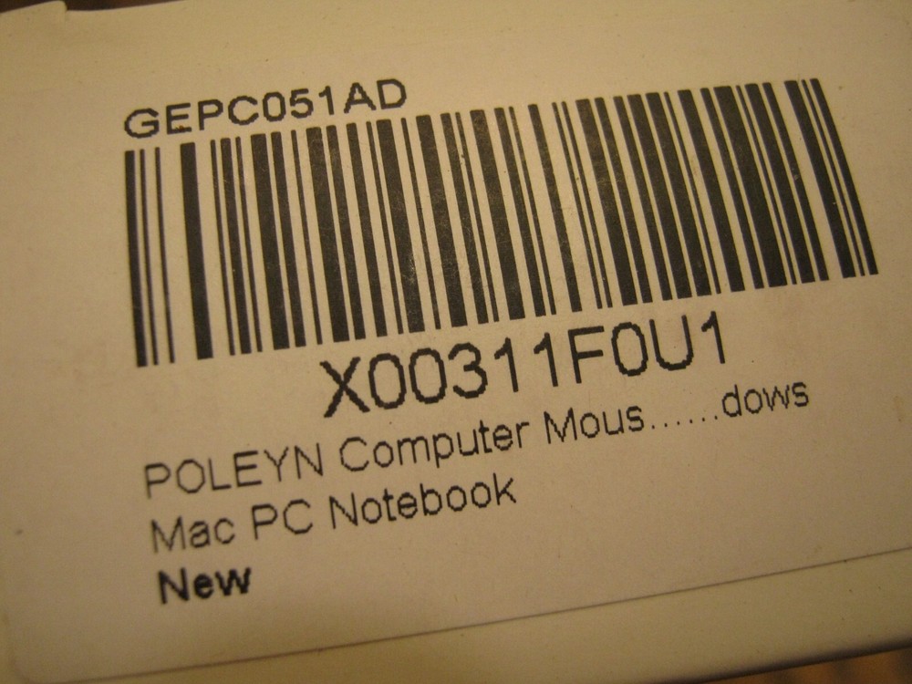 Poleyn 2.4G Wireless Optical Mouse Computer Mouse for Windows Mac PC Notebook