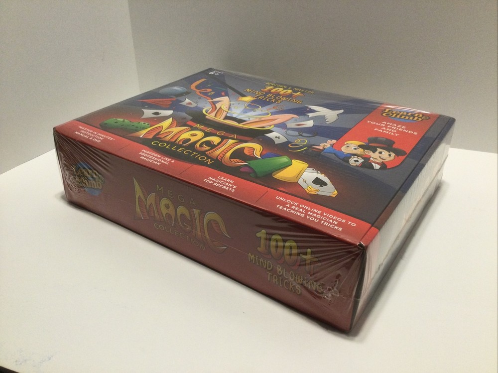 MEGA MAGIC COLLECTION 100+ Magic Tricks Learn & Climb Includes Manual & DVD New