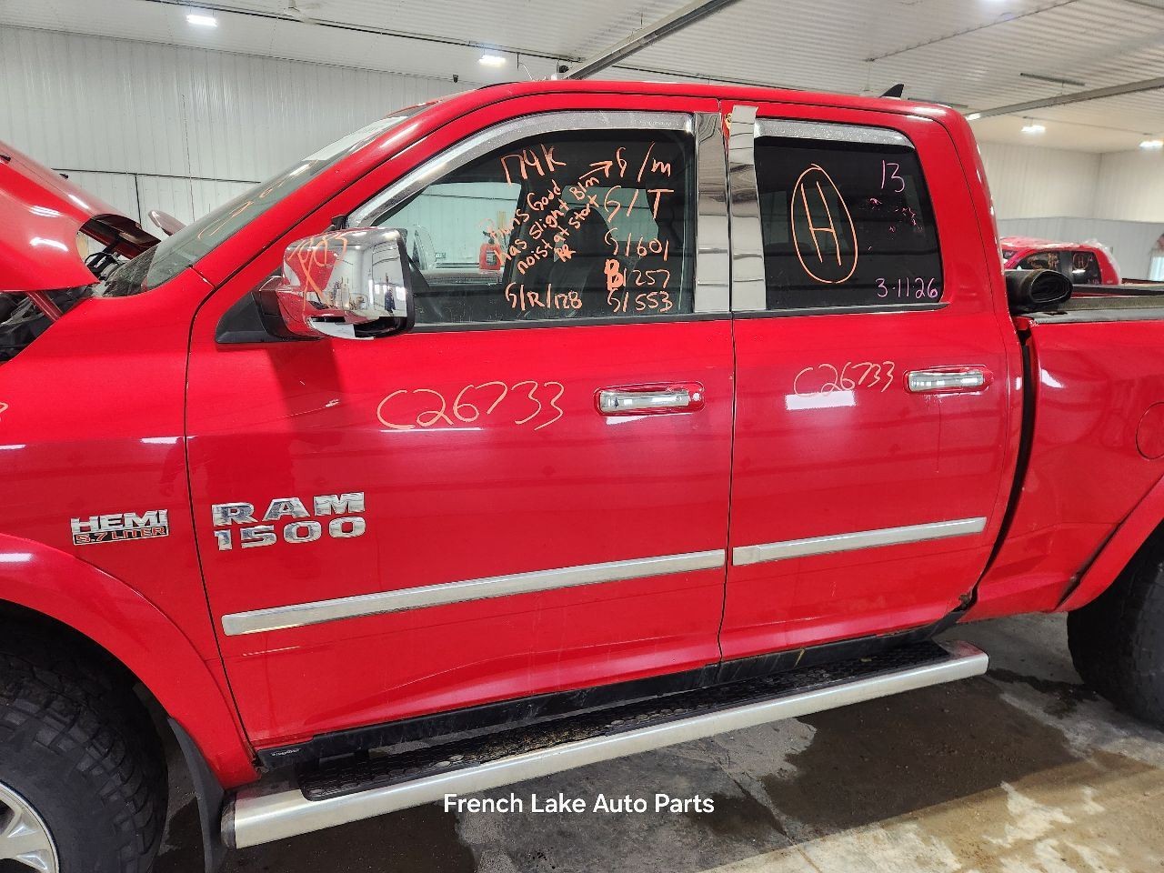 Engine Assembly 5.7L VIN T Fits 2013 DODGE 1500 **90 DAY WARRANTY** 1333564