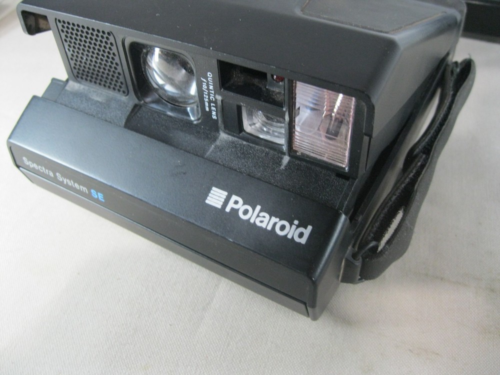 Polaroid Spectra System SE with Case Untested