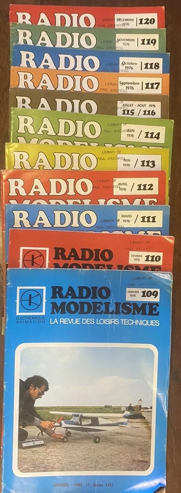 RADIO MODELISME 1976-1979 (41 Issues) (#109-#150)