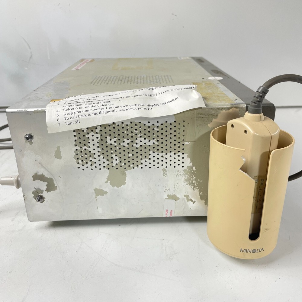 MINOLTA CA-100 CRT Color Analyzer with probe