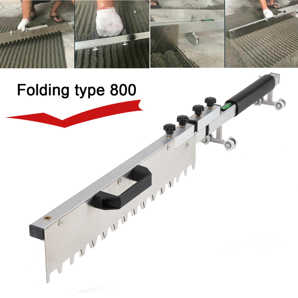 Thicken Tile Flat Sand Tool Collapsible Floor Ash Leveling Paving Tool Artifact