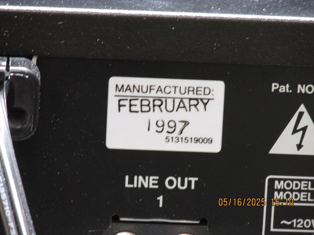 The listing is:(1)Denon DN-2000F MKII Double CD Player And Remote Control Unit