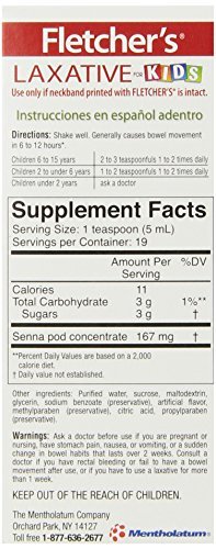 Fletcher's Laxative For Kids 3.50oz Each