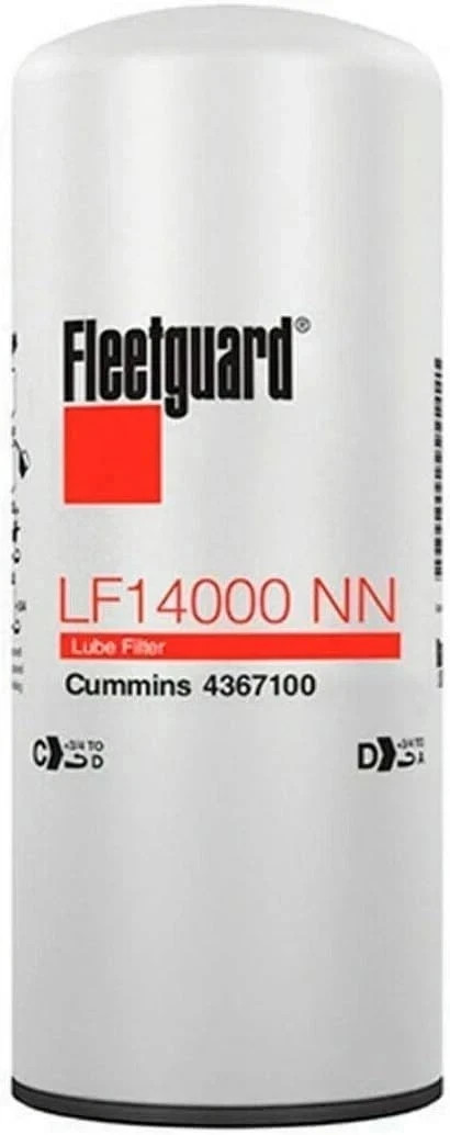 Genuine Fleetguard LF14000NN NanoNet Lube Filter - Cummins 4367100 Oil Filter
