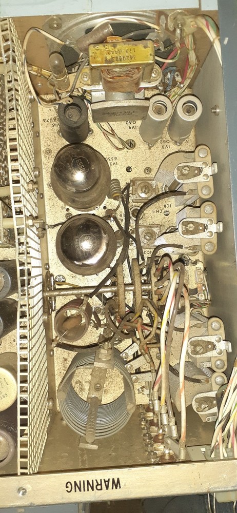 Vintage RARE RCA model SSB-5A 4-Channel 3-15MHz HF SSB Radio Transmitter 16-Tube