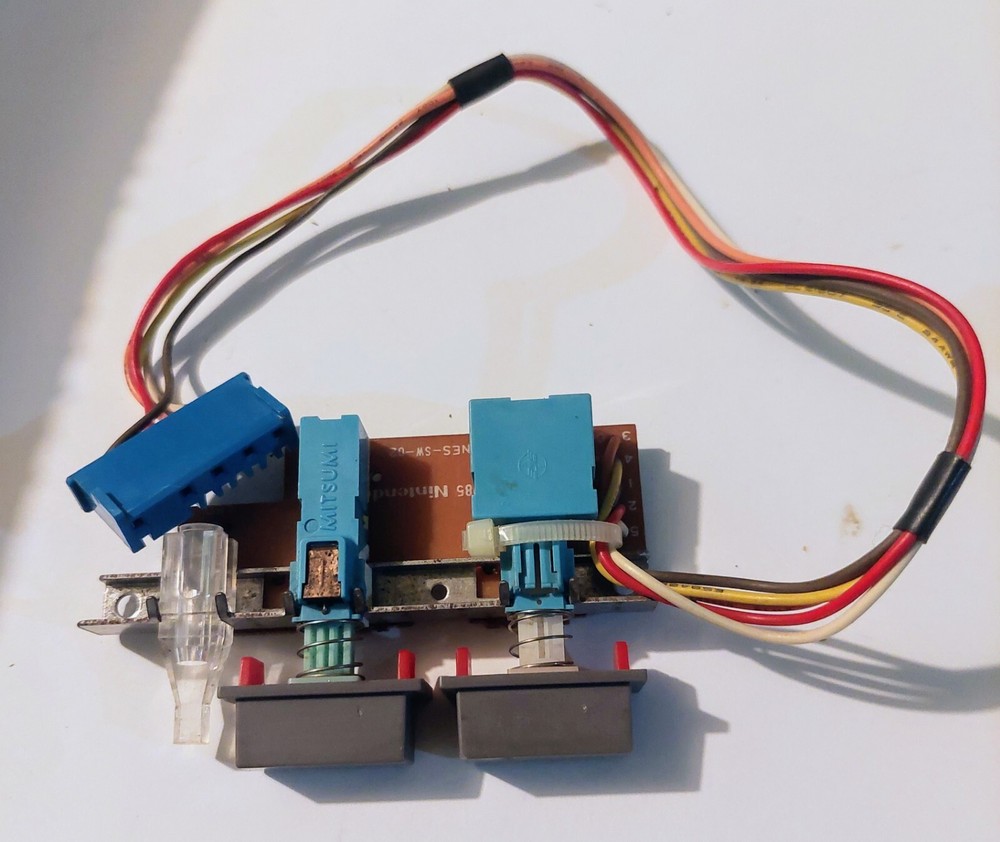 Nintendo NES OEM Headers Controller Power/ 2 Controller Ports/Power Button/+