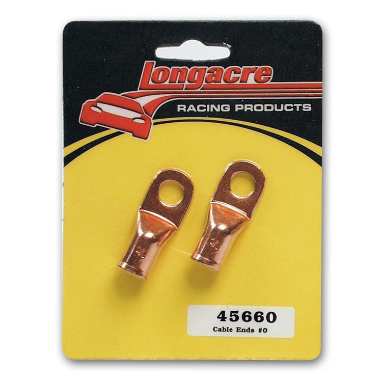 Longacre 45660 Battery cable ends (pair)