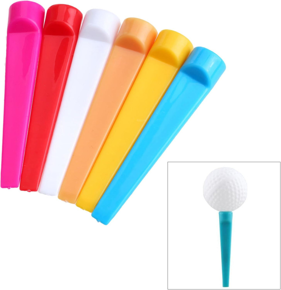 Golf Tees Wedge 100Pk Plastic 2.75in Flat Training Practice Accessories
