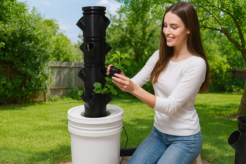 hydroponics tower