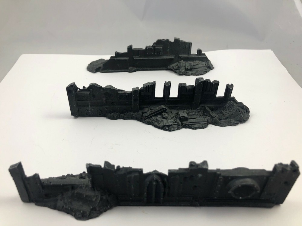 Warhammer 40K Barricades x3