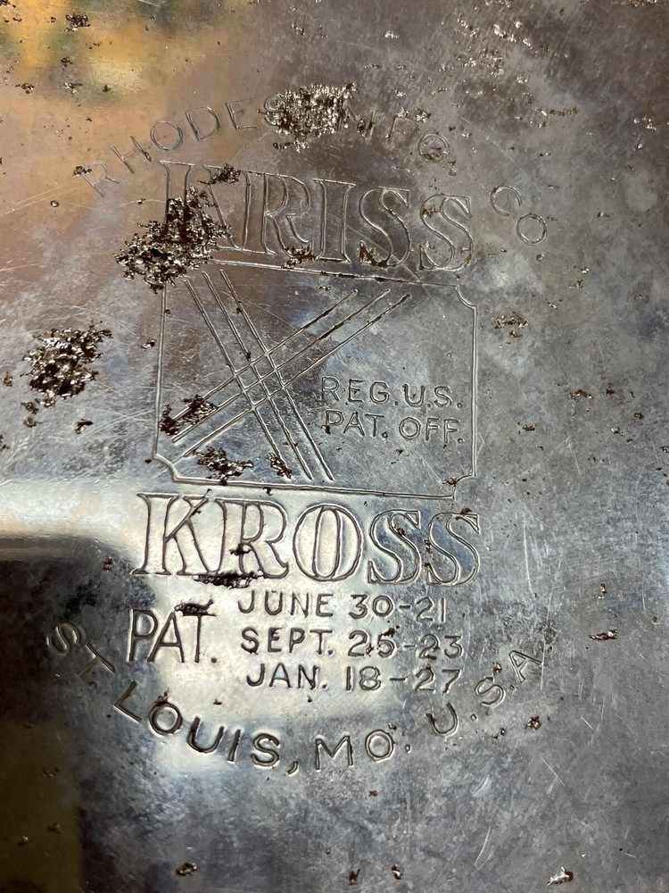 Kriss Kross Blade Razor Sharpener Vintage Stropper Tool