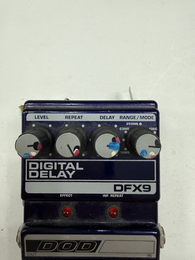 DOD Digitech DFX9 Digital Delay Echo Vintage Guitar Effect Pedal *READ*