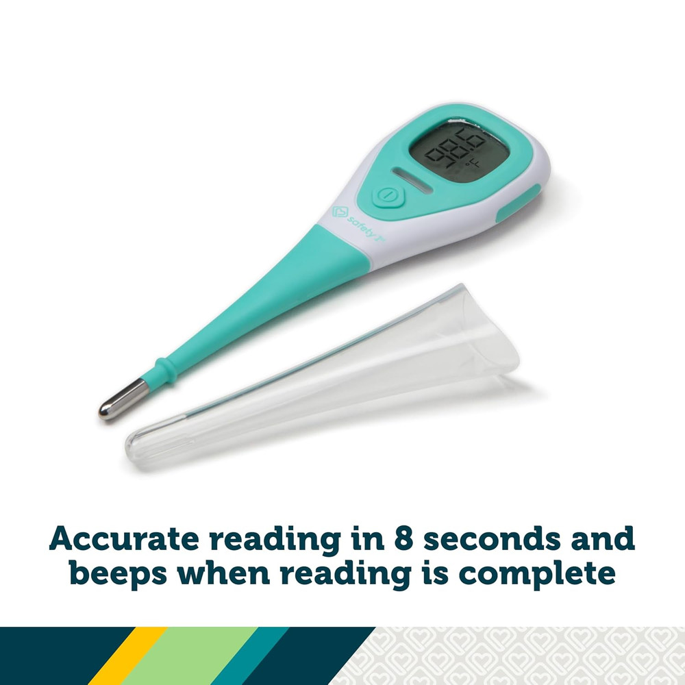 Rapid Read 3-In-1 Thermometer, Aqua, One Size