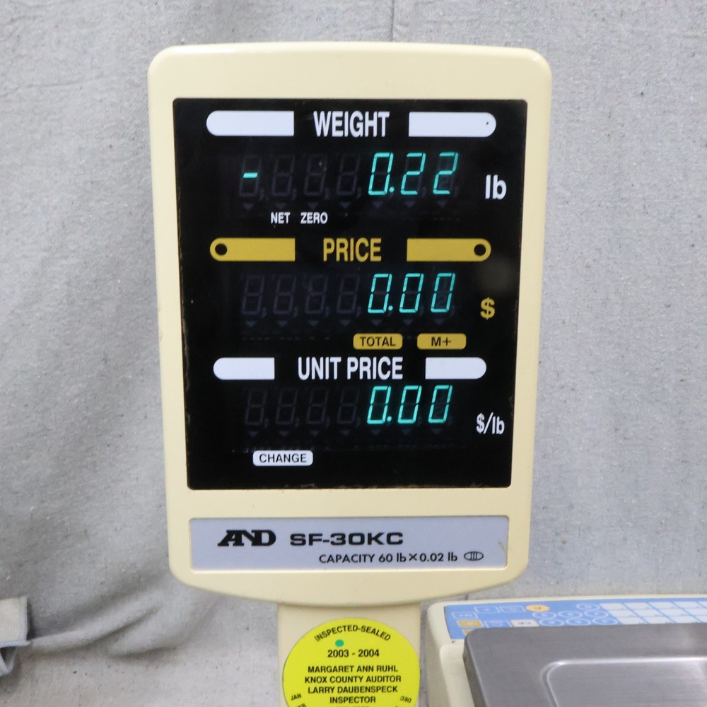 A&D SF-30KC Price Computing Business Scale Programmable Good Used Condition