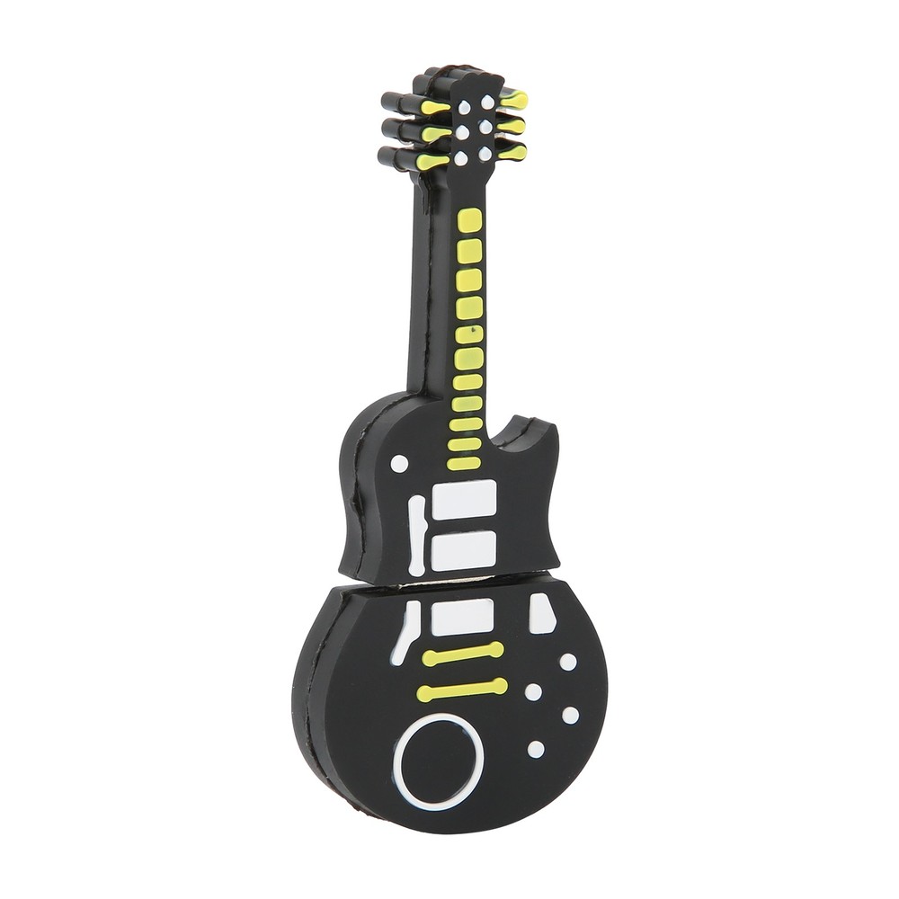 Cartoon GuitarShaped Flash Disk For Data Storage And Sharing Trending