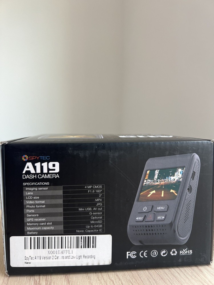 Spytec a119 Dash Camera