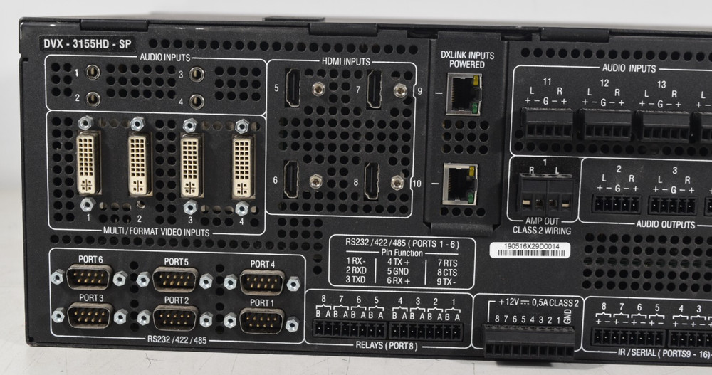 AMX Enova DVX-3155HD-SP Presentation Switcher Read Description