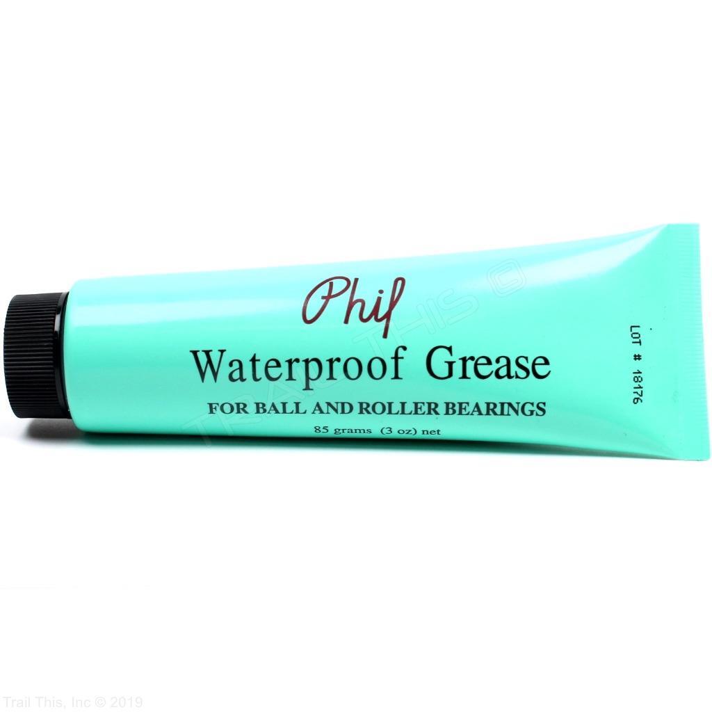 Phil Wood 3oz Tube Waterproof Grease for Bicycle Ball and Roller Bearings