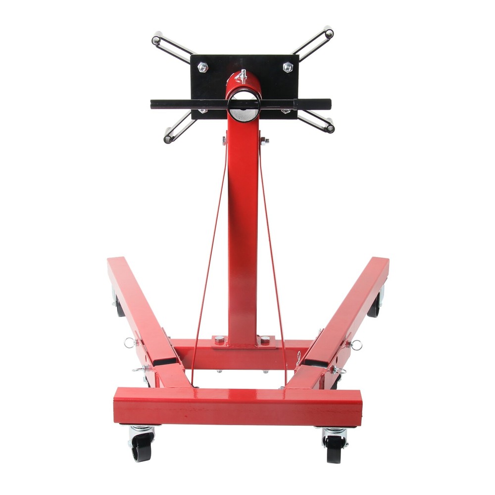 2000 LBS Folding Engine Stand Vehicle Engine Block Stand 360 Degree Head