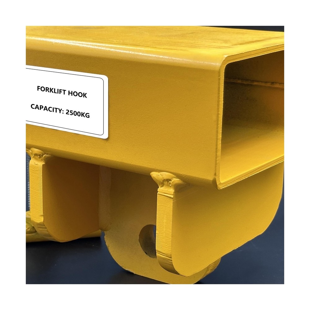 Forklift Lifting Hook Attachment, 5500lbs Capacity Hook Forklift Lifting Hois...
