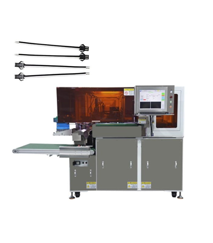 Cable Cutting, Crimping & Tinning Machine (30-18 AWG)
