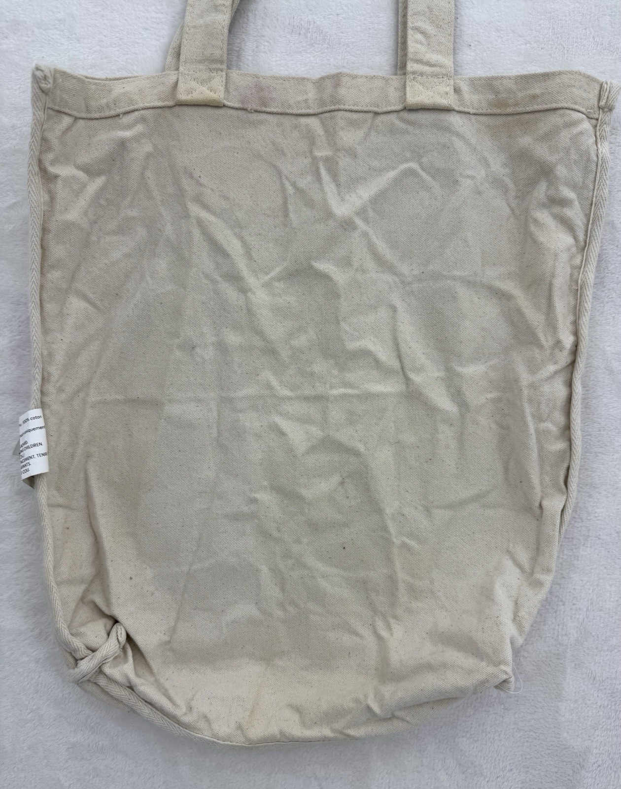 Starbucks Disney 50th Anniversary Cream Tote Bag Magic Kingdom