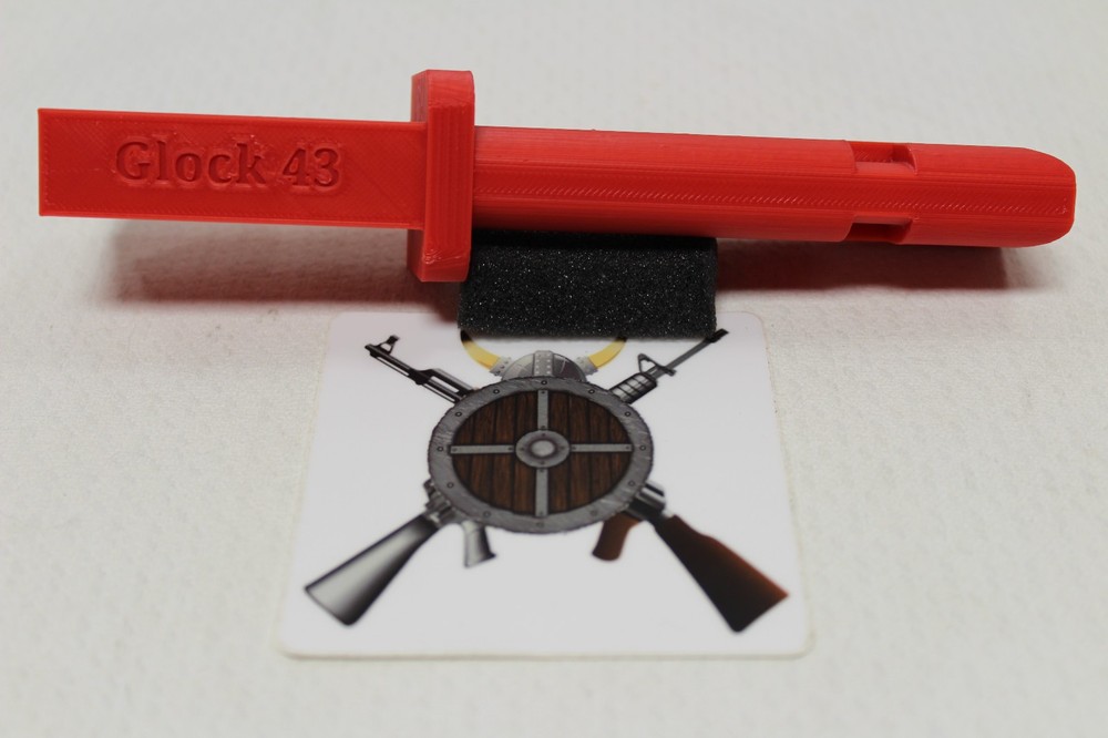 Glock 43 Vise Block Tool - 3D Printed (Read Description)