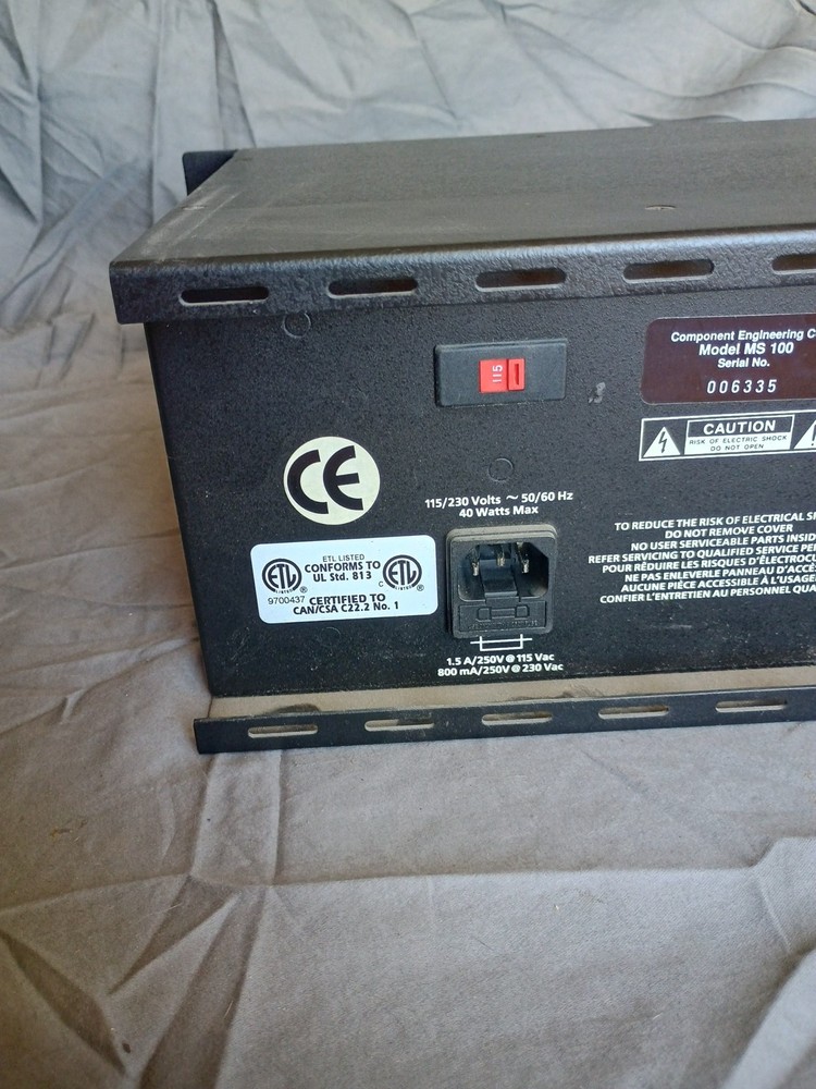 Component Engineering MS-100