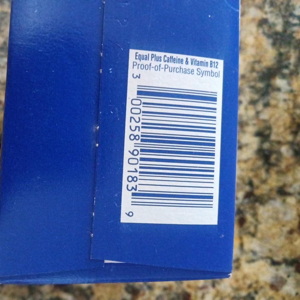 equal plus with caffeine & B12 - 100 Count