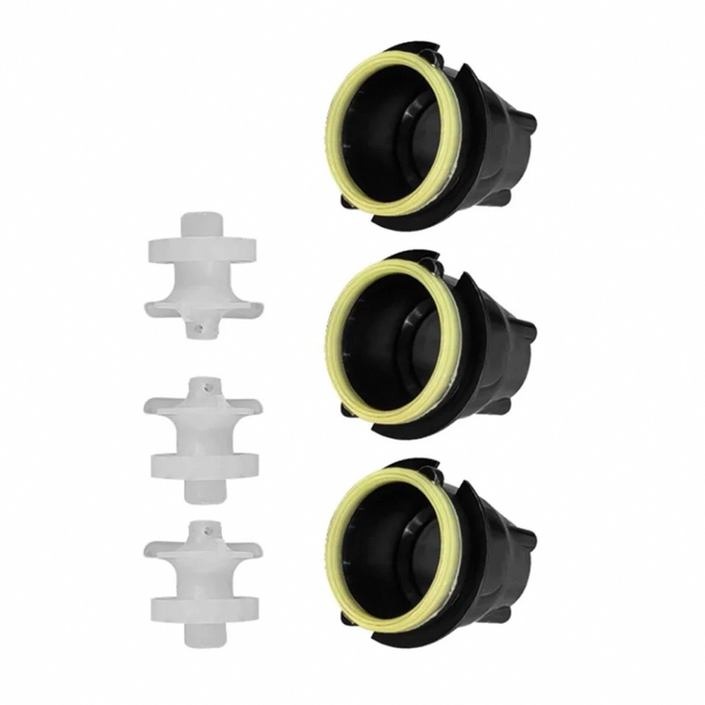 6-Piece Beverage Dispenser Valve Nozzle and Diffuser Internal Mixer