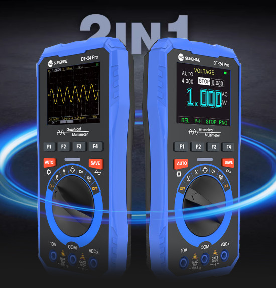 Sunshine Dt-24 Pro Oscilloscope Multimeter